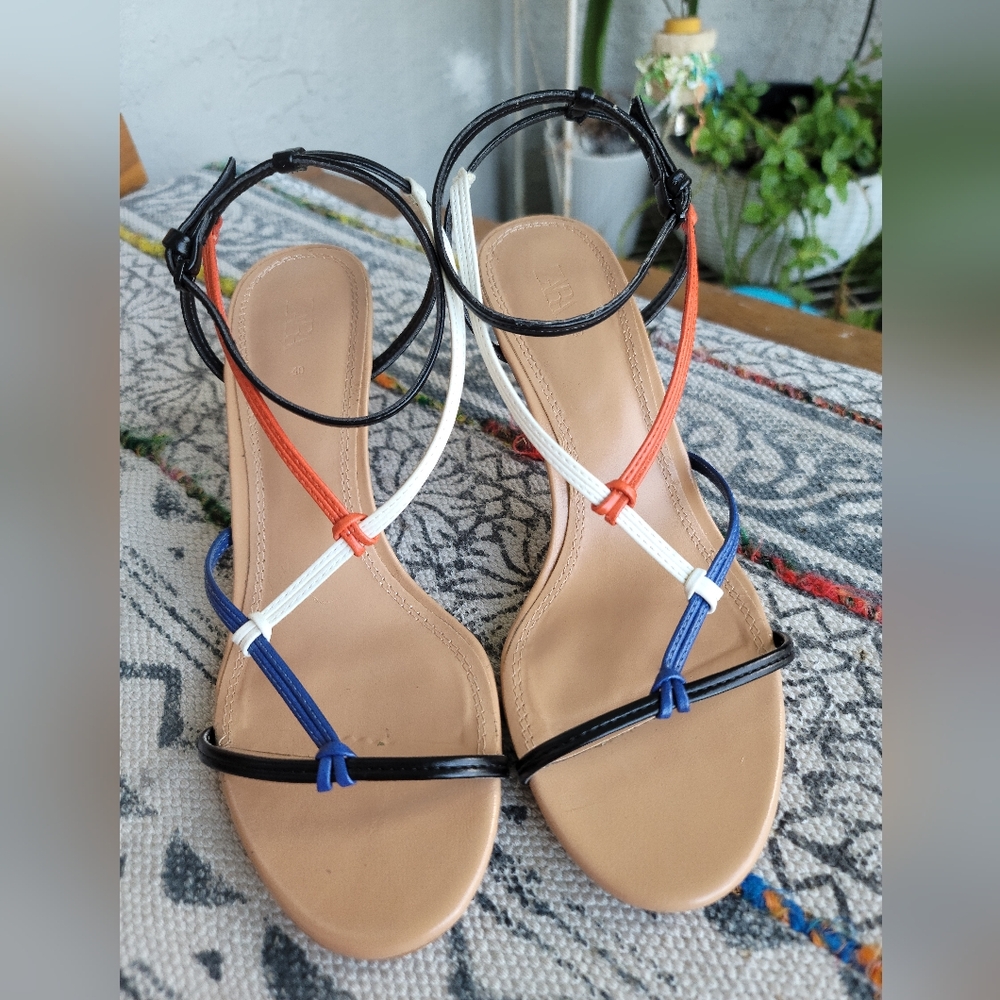 Zara Strappy Heels